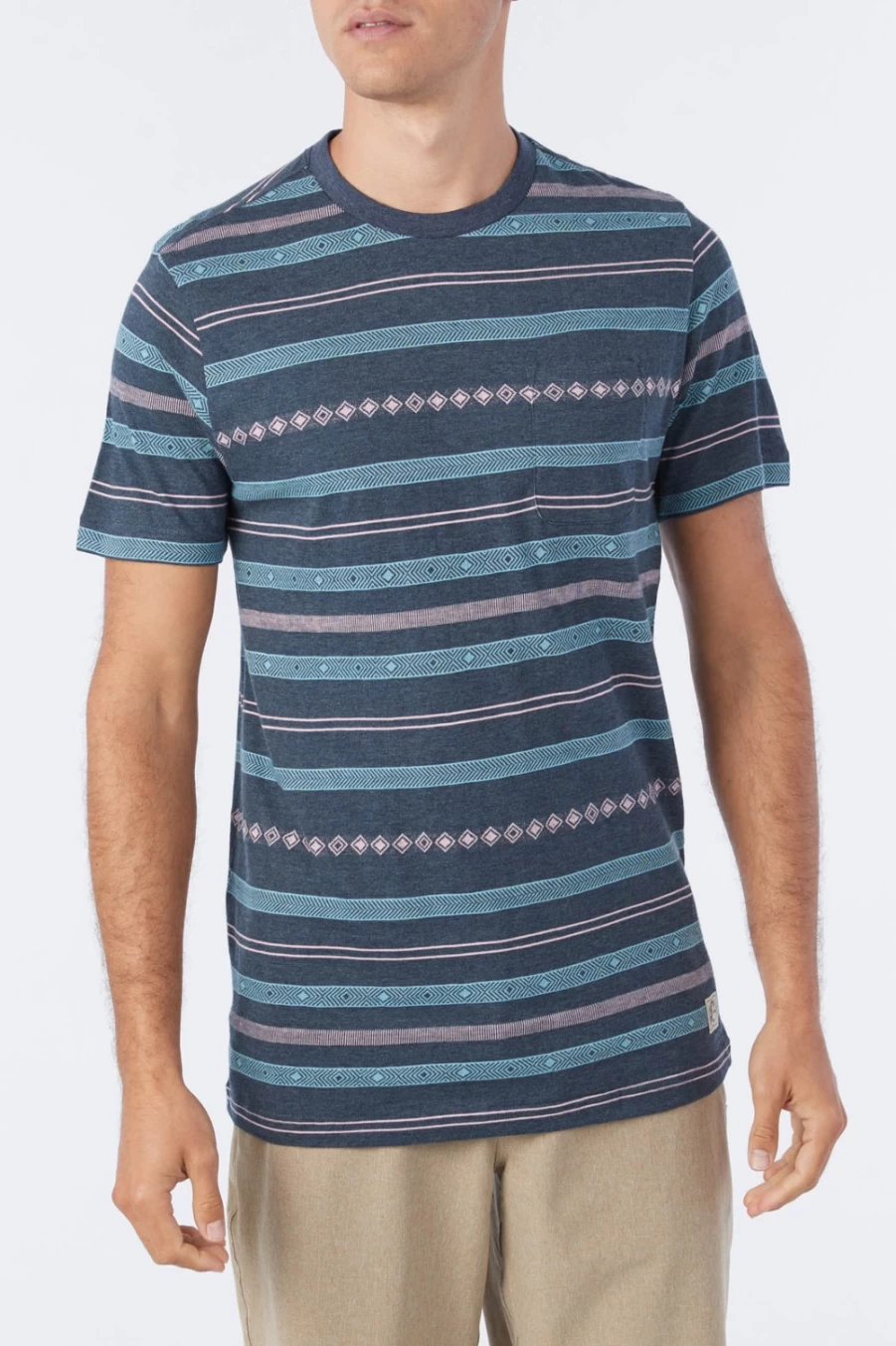 O'Neill Men's Indigo Brockton Tee - Classic Casual Short Sleeve Shirt