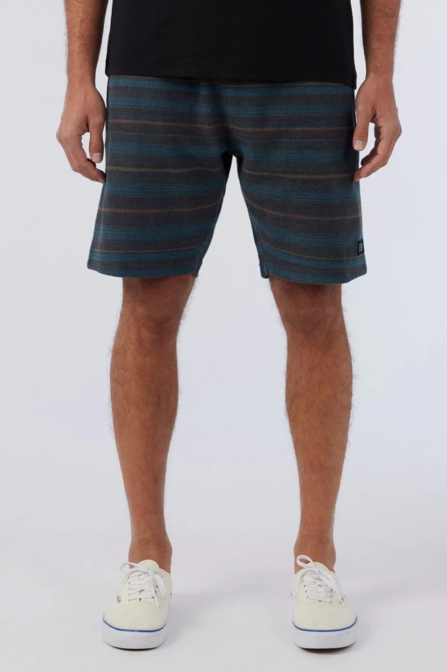 O'Neill Men's Bavaro Stripe 18" Shorts - Black