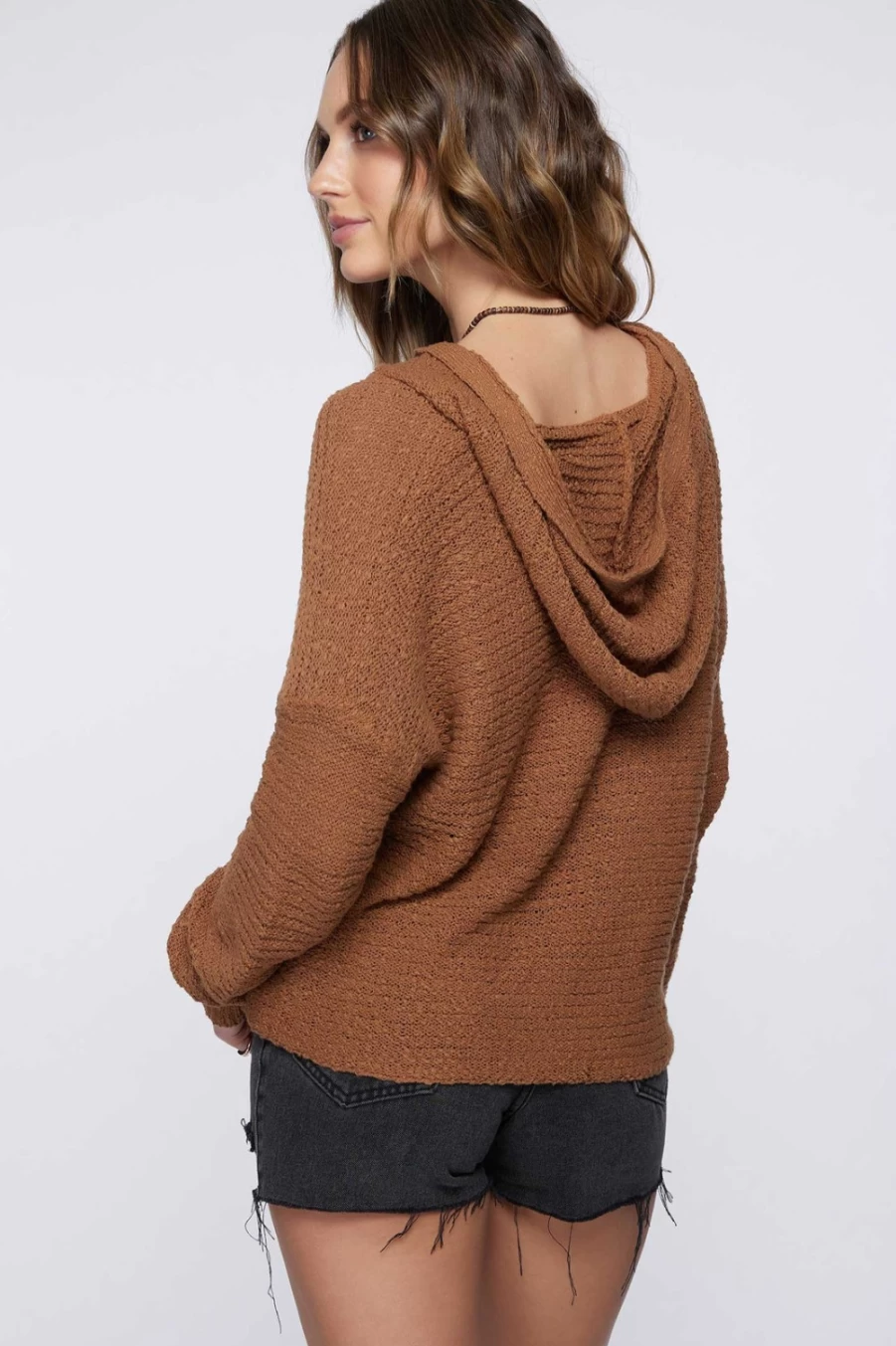O'Neill Women's Magic Hour Sweater in Chipmunk - Cozy Casual Pullover