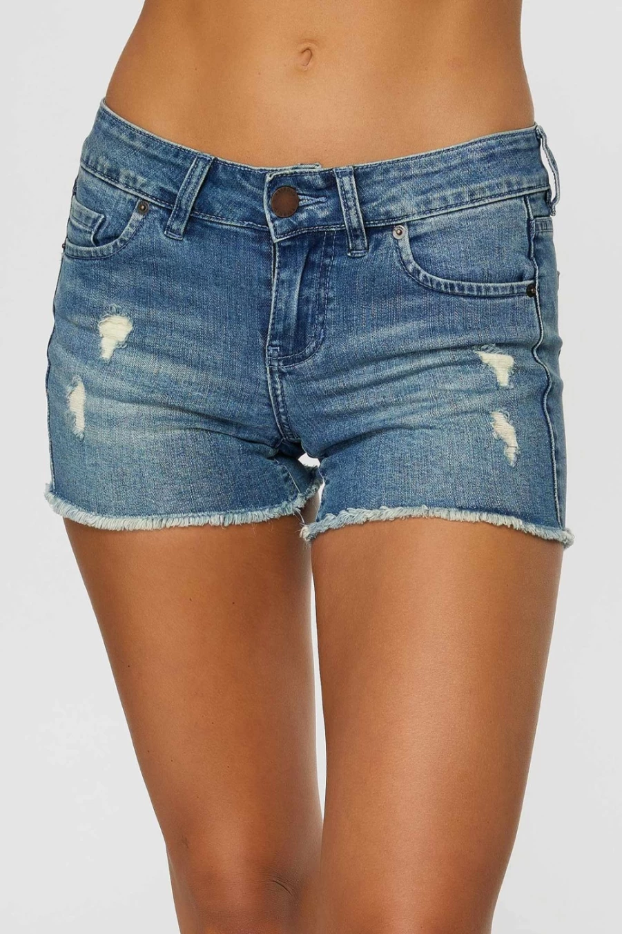 O'Neill Women's Bluegrass Wash Cody Denim Shorts | Stylish Comfort for Everyday Wear