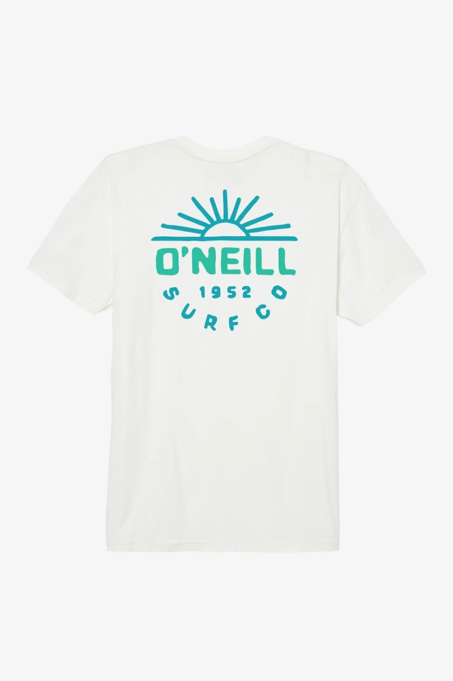 O'Neill Men's Offwhite Blockhead Tee - Casual Short Sleeve T-Shirt