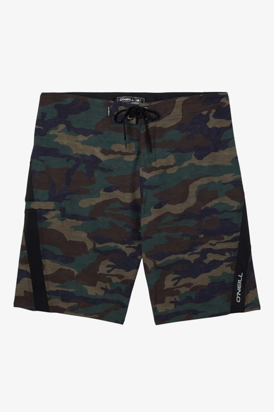 O'Neill Men's Superfreak 20" Camo Boardshorts – Camouflage Swim Trunks for Men
