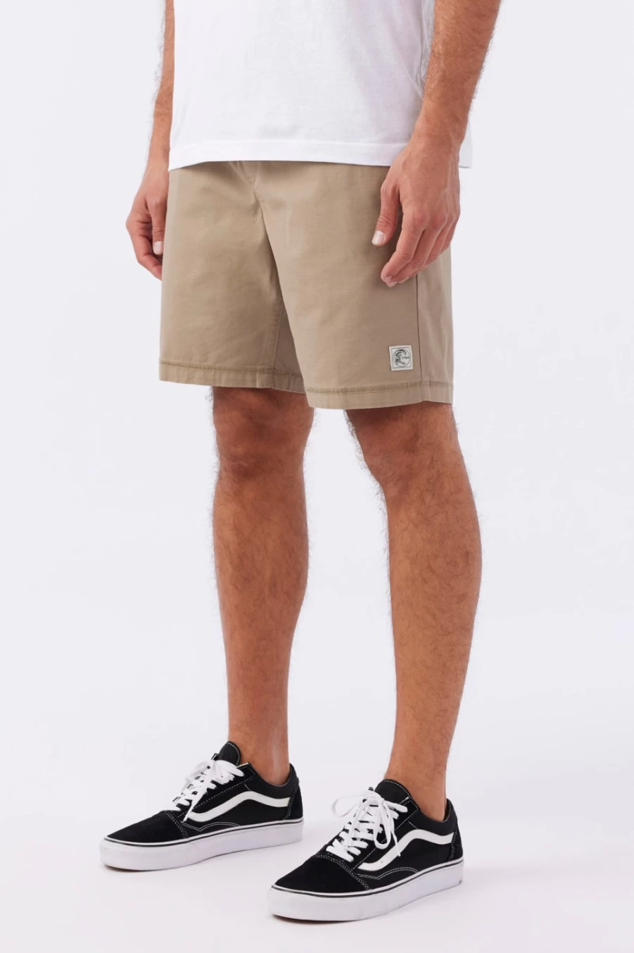 O'Neill Men's Khaki Porter Shorts - Casual Comfort Fit for Everyday Wear