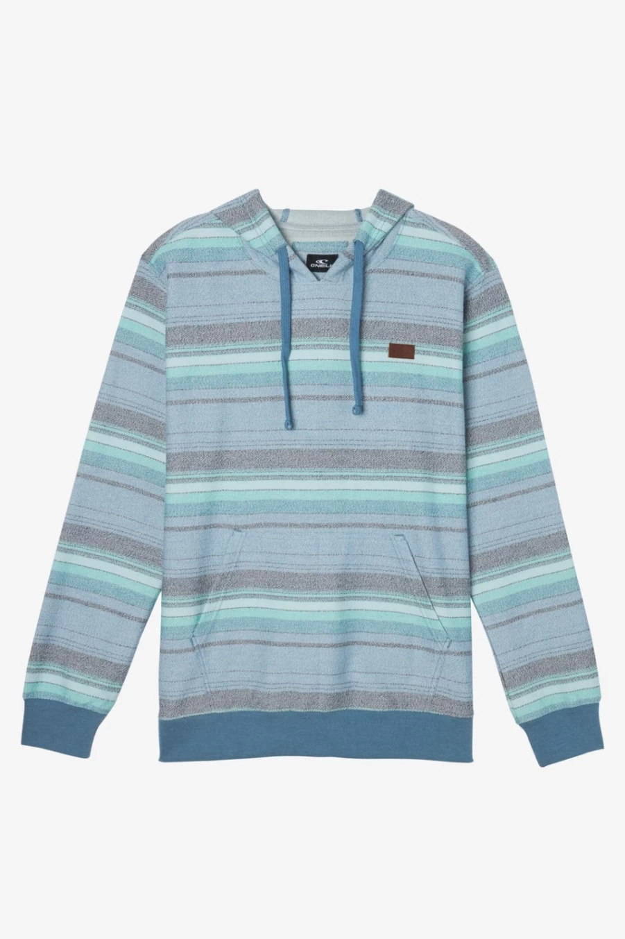 O'Neill Men's Bavaro Hooded Pullover Fleece Jacket - Blueshadow