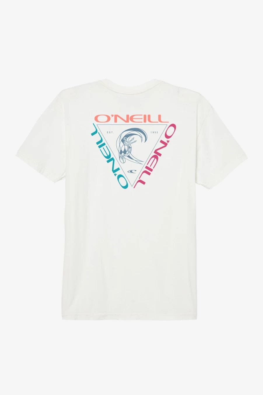 O'Neill Men's Round & Round Tee - Classic Offwhite T-Shirt for Casual Wear