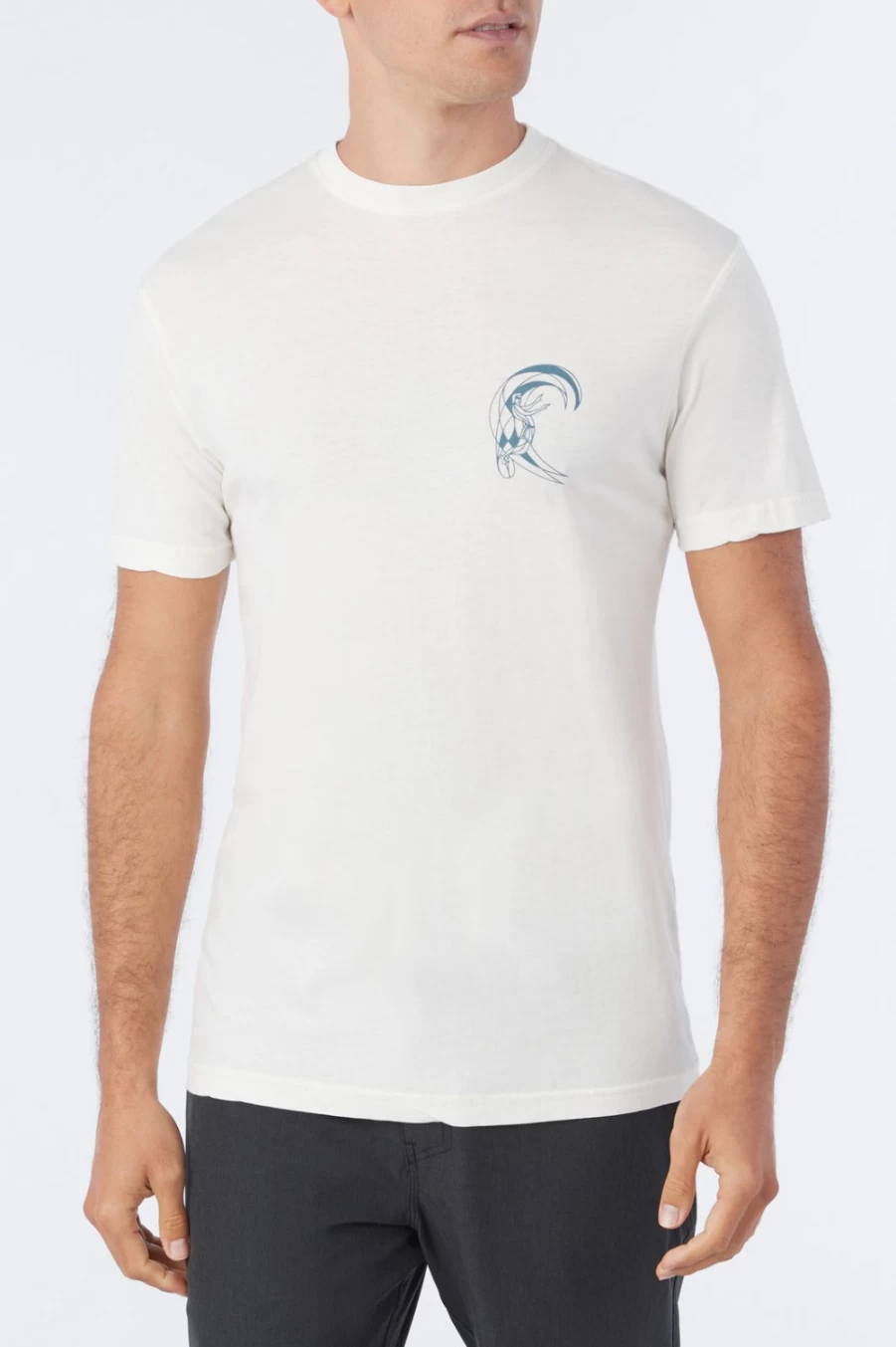 O'Neill Men's Round & Round Tee - Classic Offwhite T-Shirt for Casual Wear