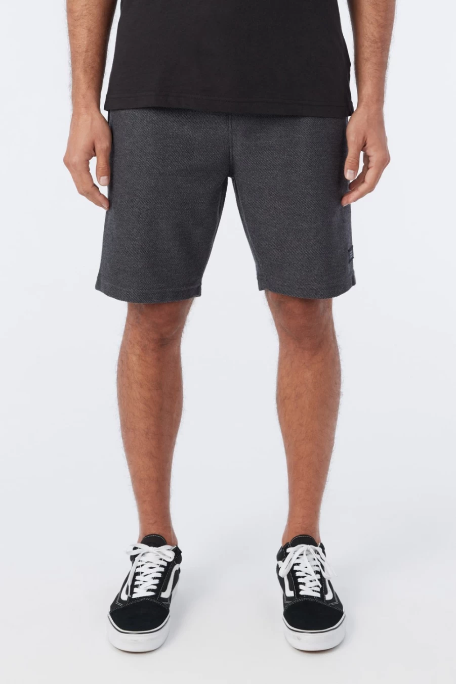 O'Neill Men's Bavaro Solid Black Shorts