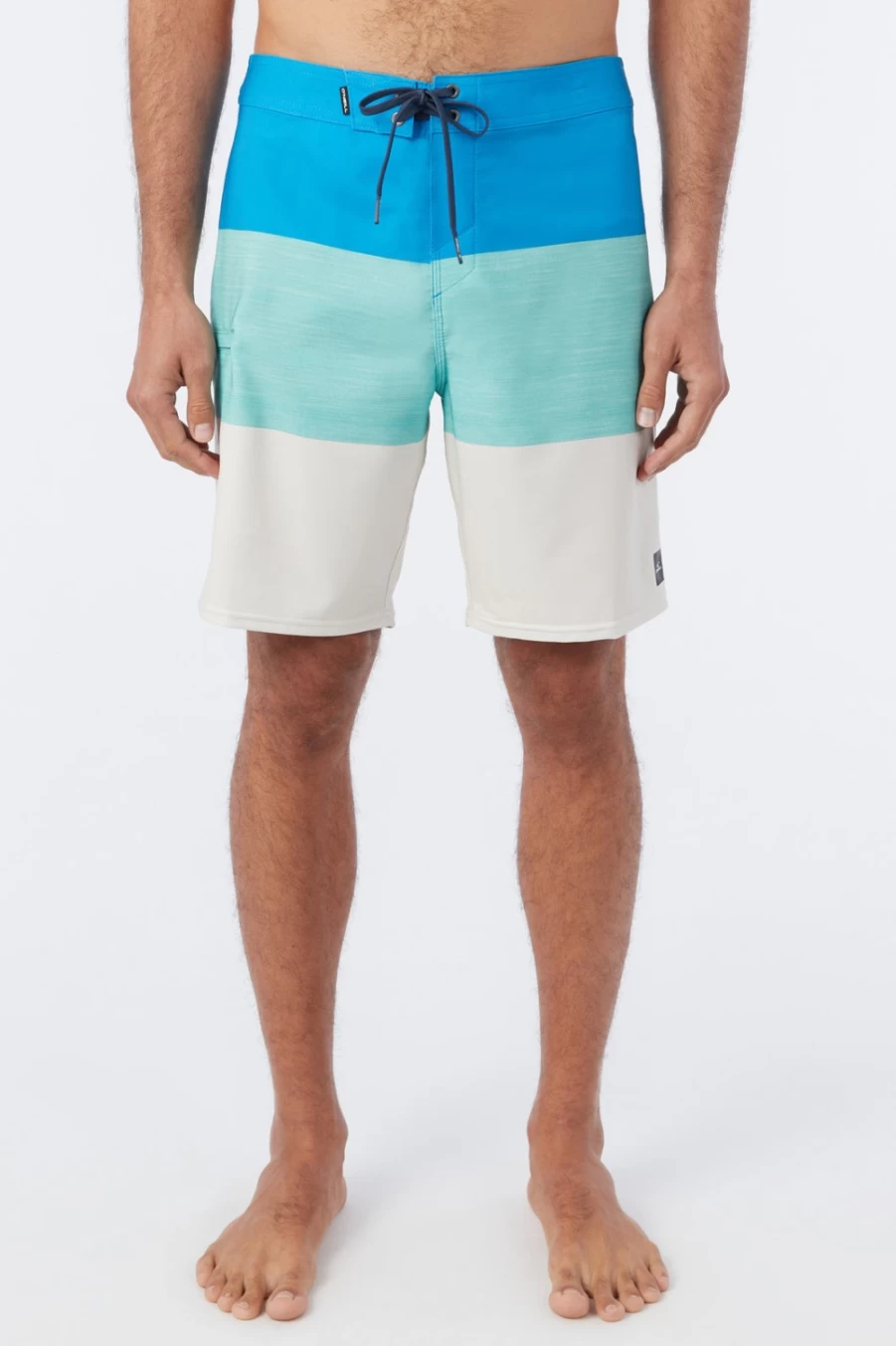O'Neill Men's Hyperfreak Heat Block 19" Boardshorts - Aquawash