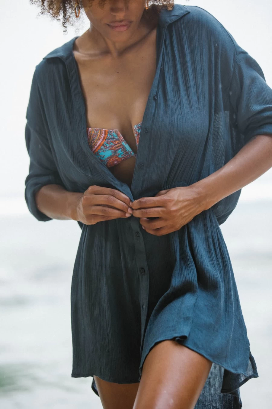 O'Neill Women's Slate Cami Cover-Up - Stylish Beachwear Essential