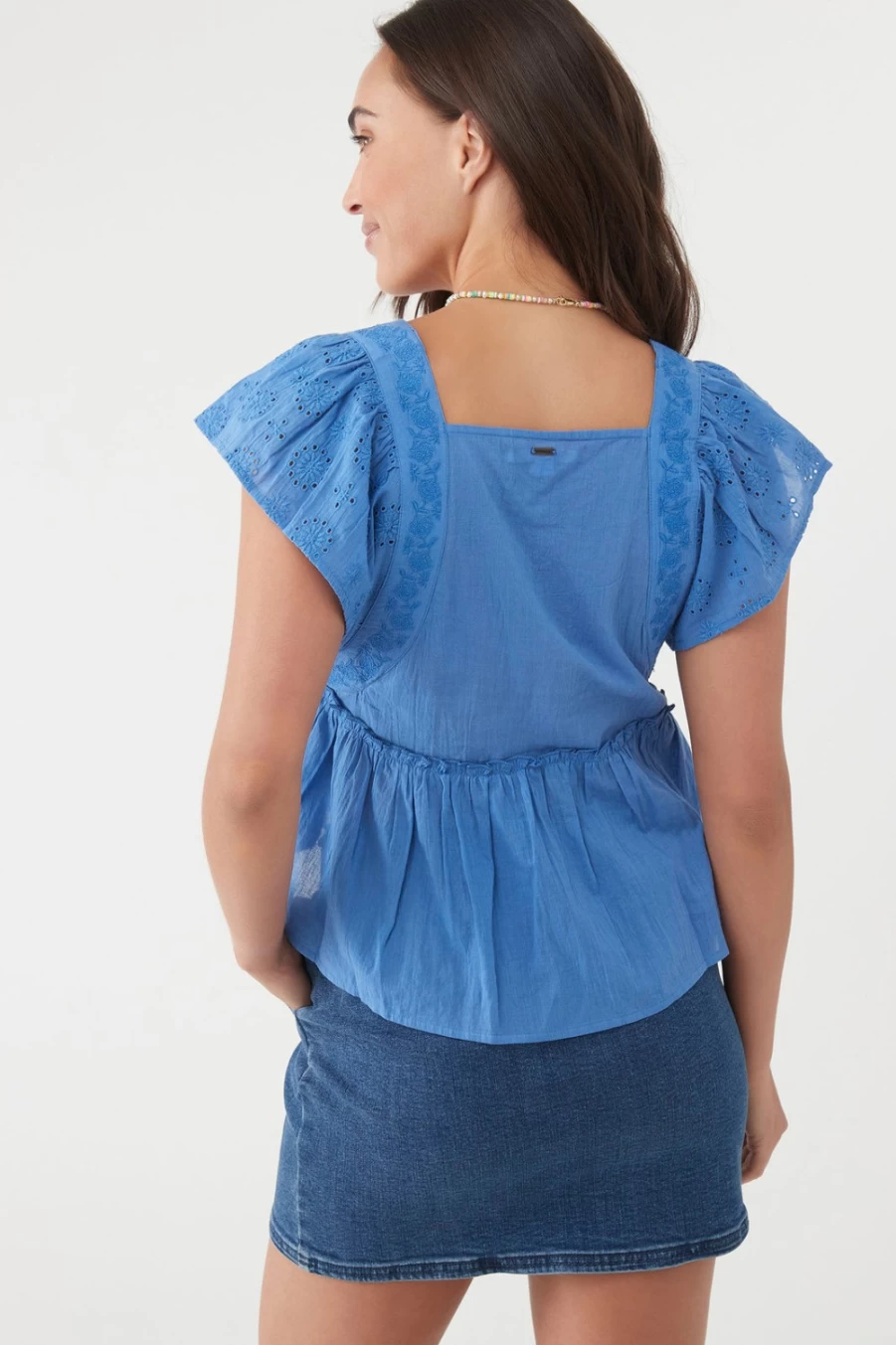 O'Neill Women's Bernadet Top - Blue Casual Wear for Women