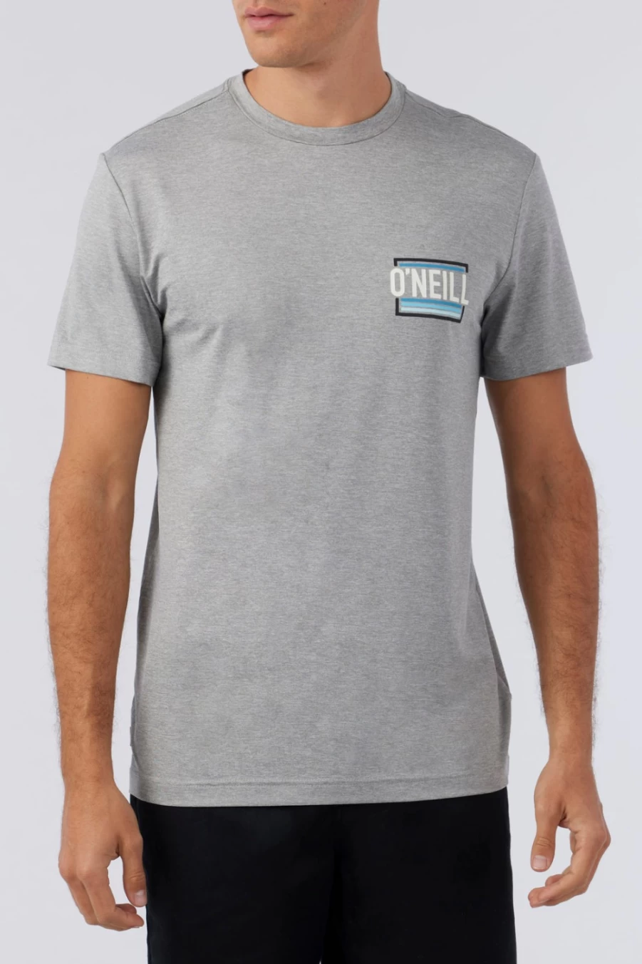 O'Neill Men's Traveler UPF Staple T-Shirt in Heather Gray