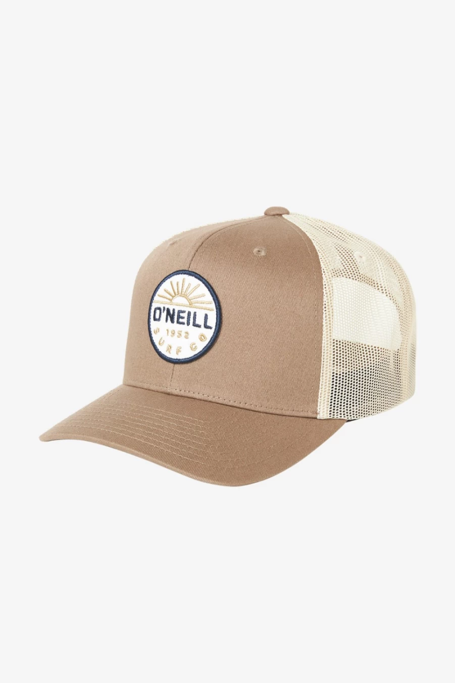O'Neill Men's Darkkhaki Stash Trucker Hat - Casual Snapback Cap for Outdoor Style