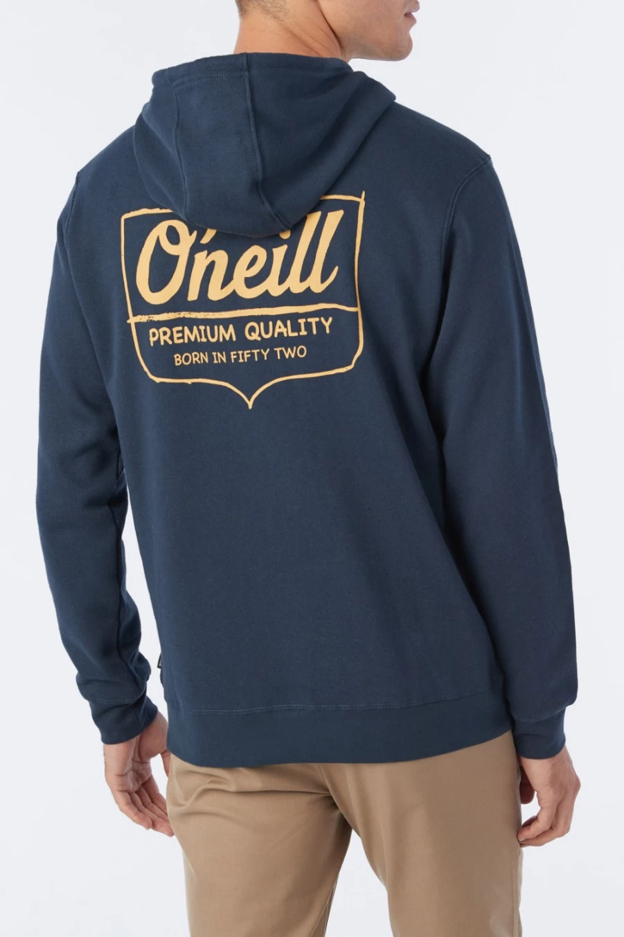 O'Neill Men's Navy Combos Pullover Fleece Jacket