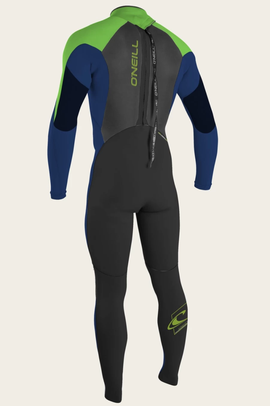 O'Neill Men's Epic 3/2mm Back Zip Full Wetsuit for Youth - Premium Neoprene Surfing Suit