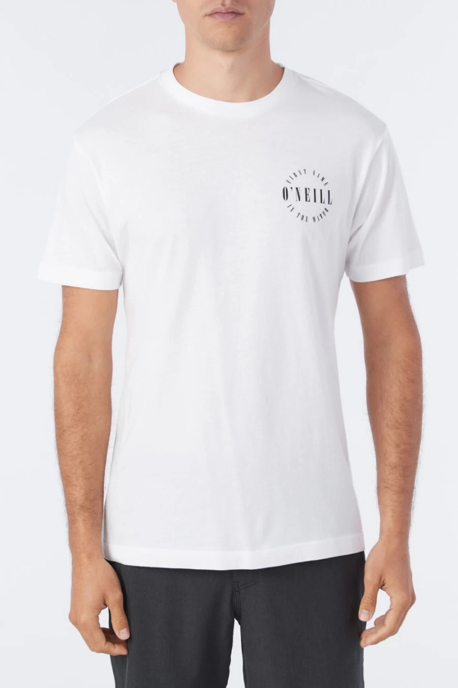 O'Neill Men's Ulu Tee - White Short Sleeve T-Shirt