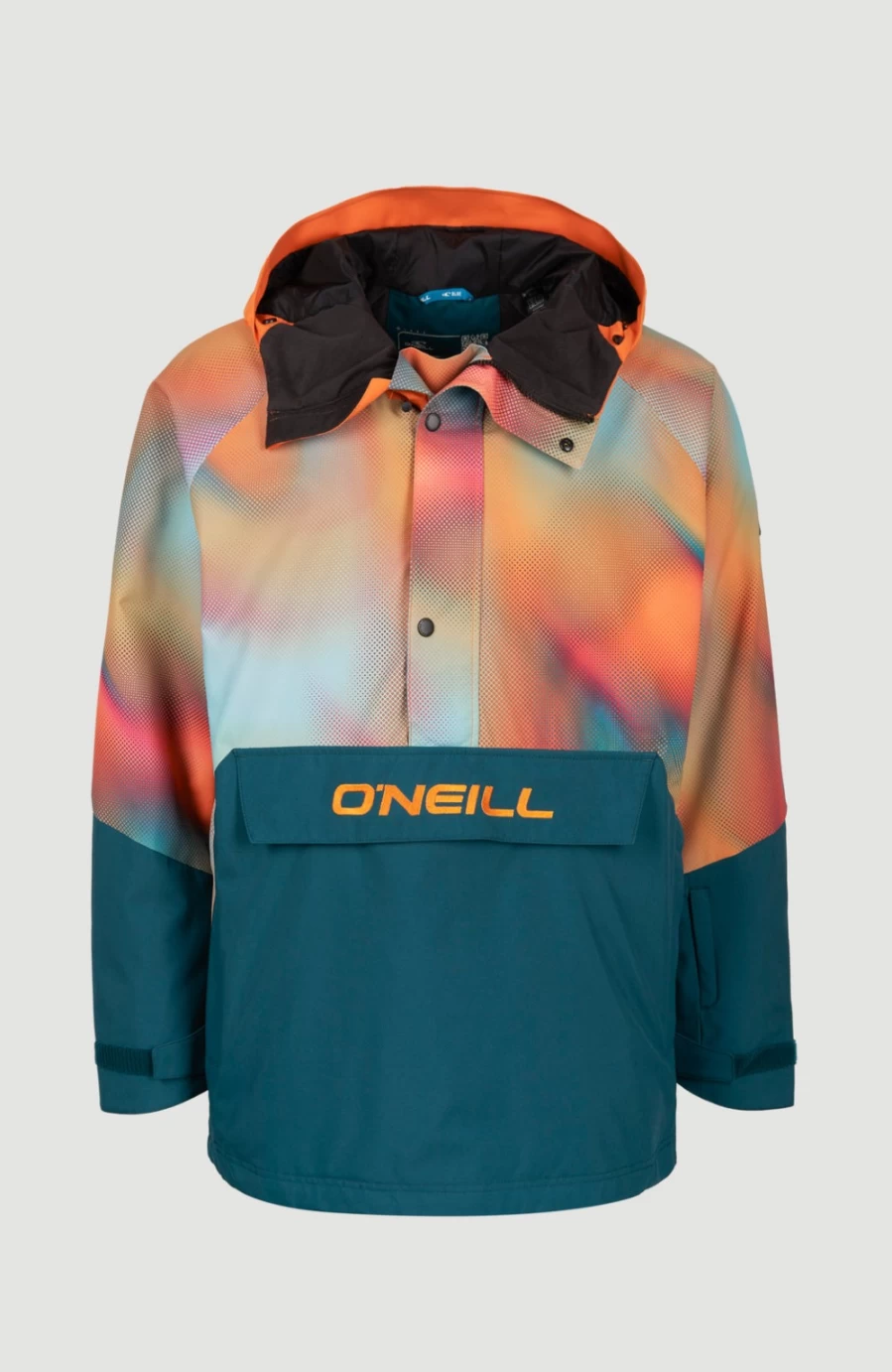 O'Neill Men's Originals Anorak Jacket - Lightweight Water-Resistant Outdoor Windbreaker