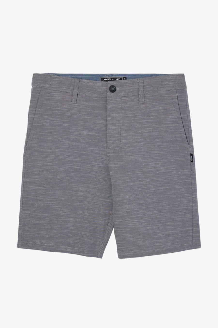 O'Neill Men's Grey Reserve Slub 20" Hybrid Shorts