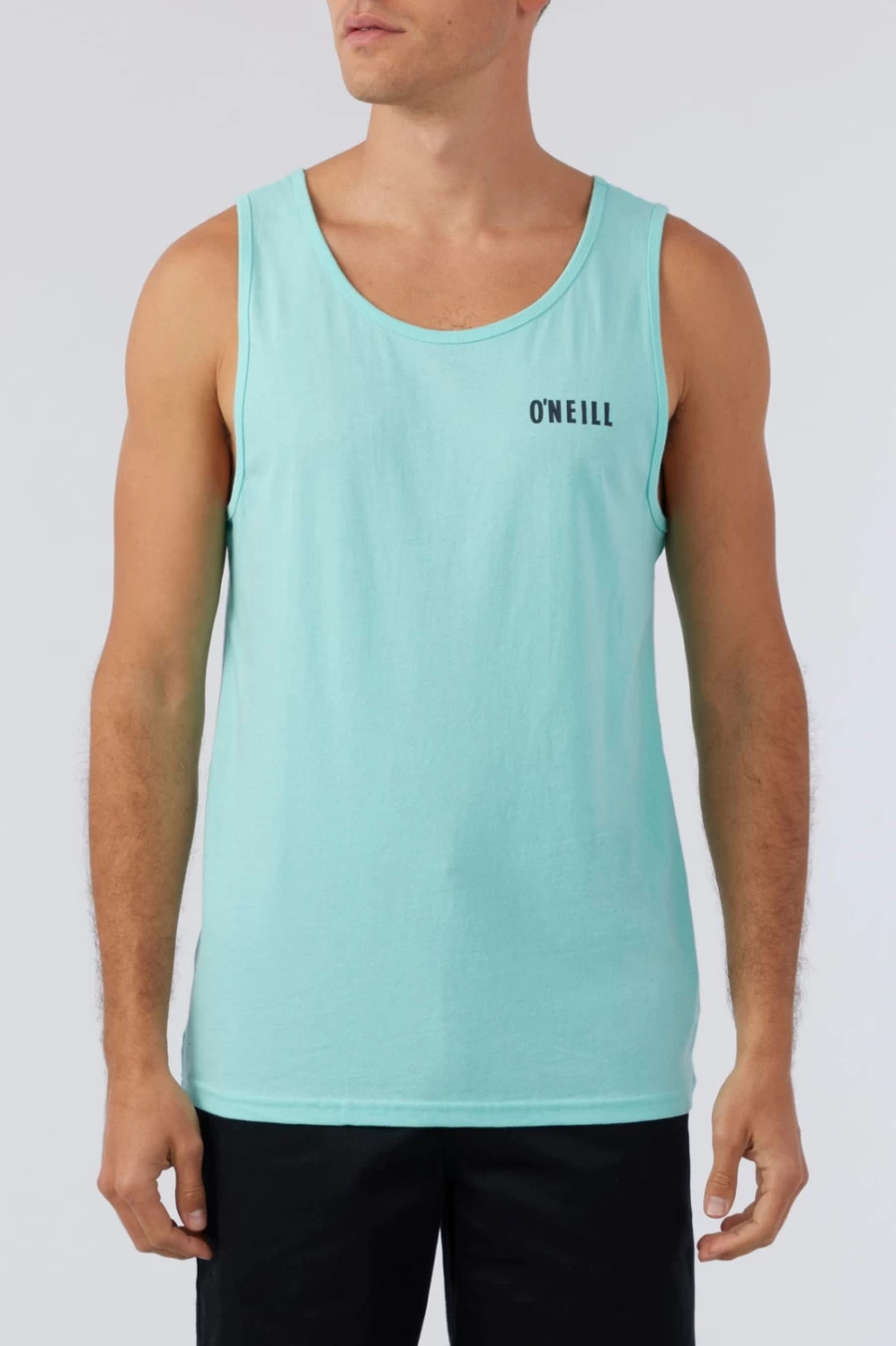 O'Neill Men's Castoff Tank Top in Turquoise - Lightweight Performance Shirt