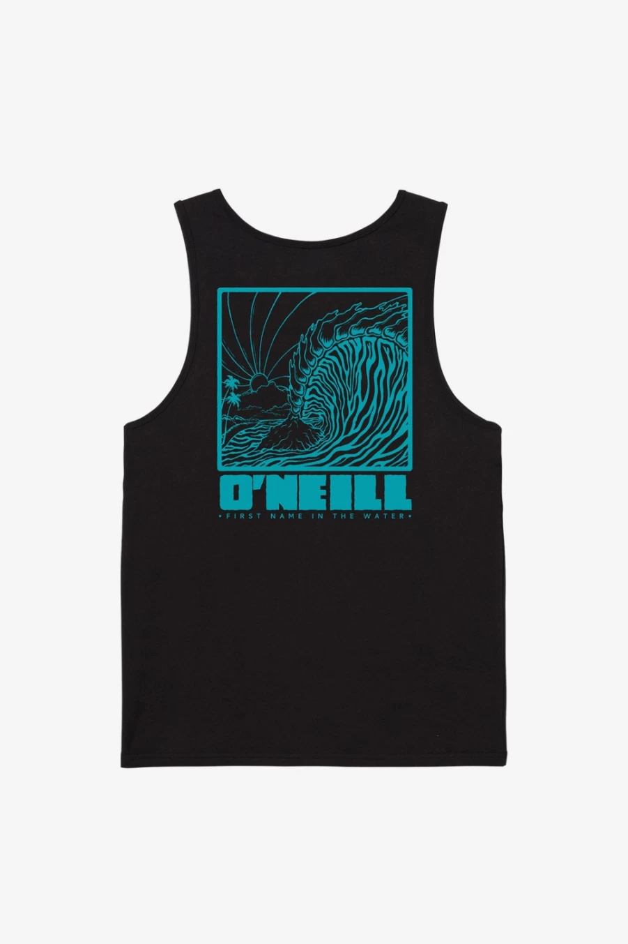 O'Neill Men's Black Tropo Tube Tank Top