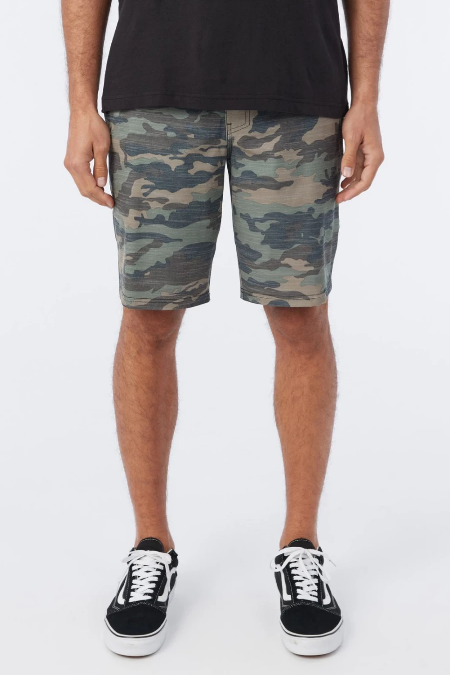 O'Neill Men's Camo Reserve Slub 20" Hybrid Shorts