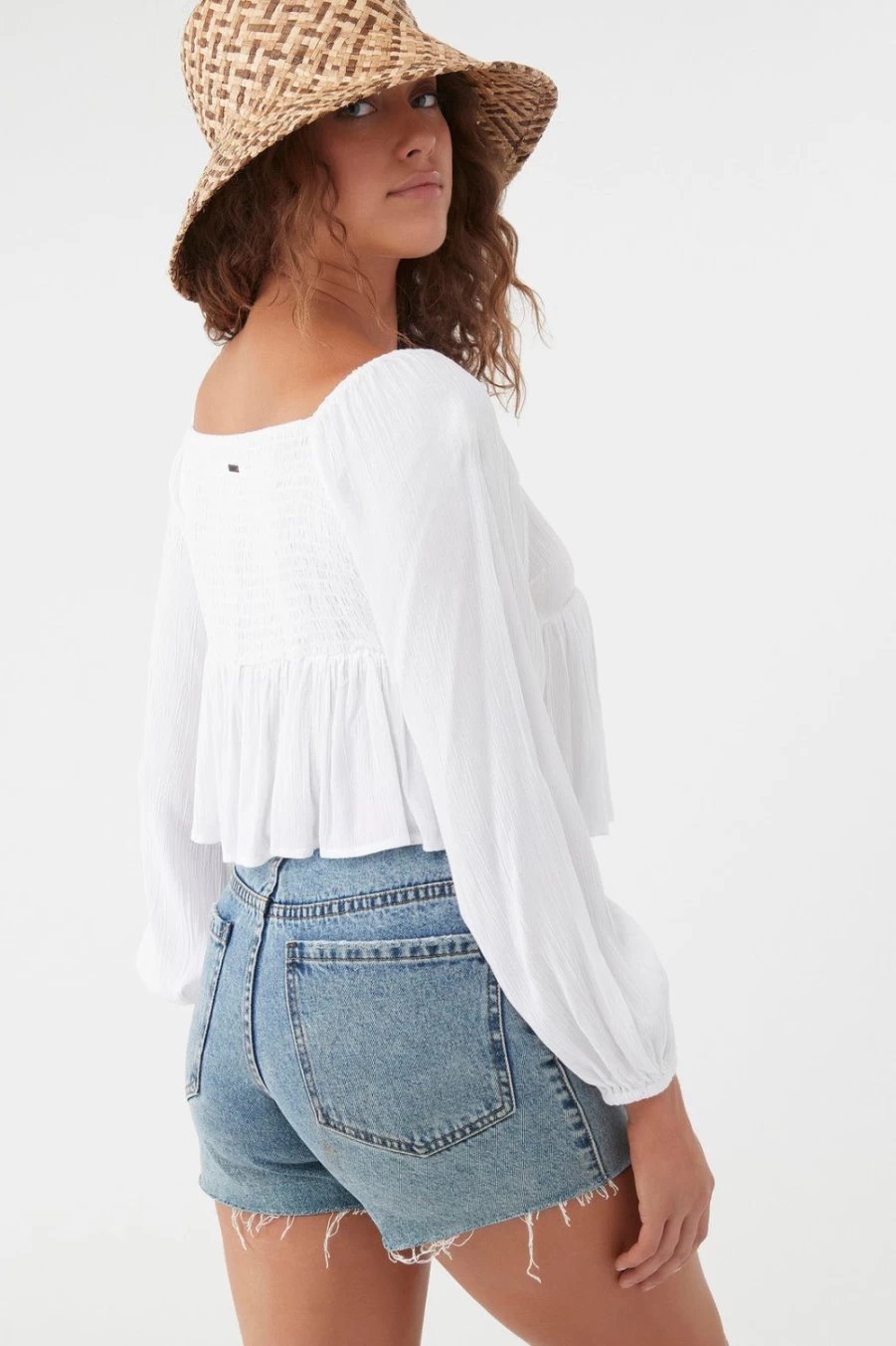 O'Neill Women's Belle Top in Winterwhite - Stylish & Comfortable Winter Wear