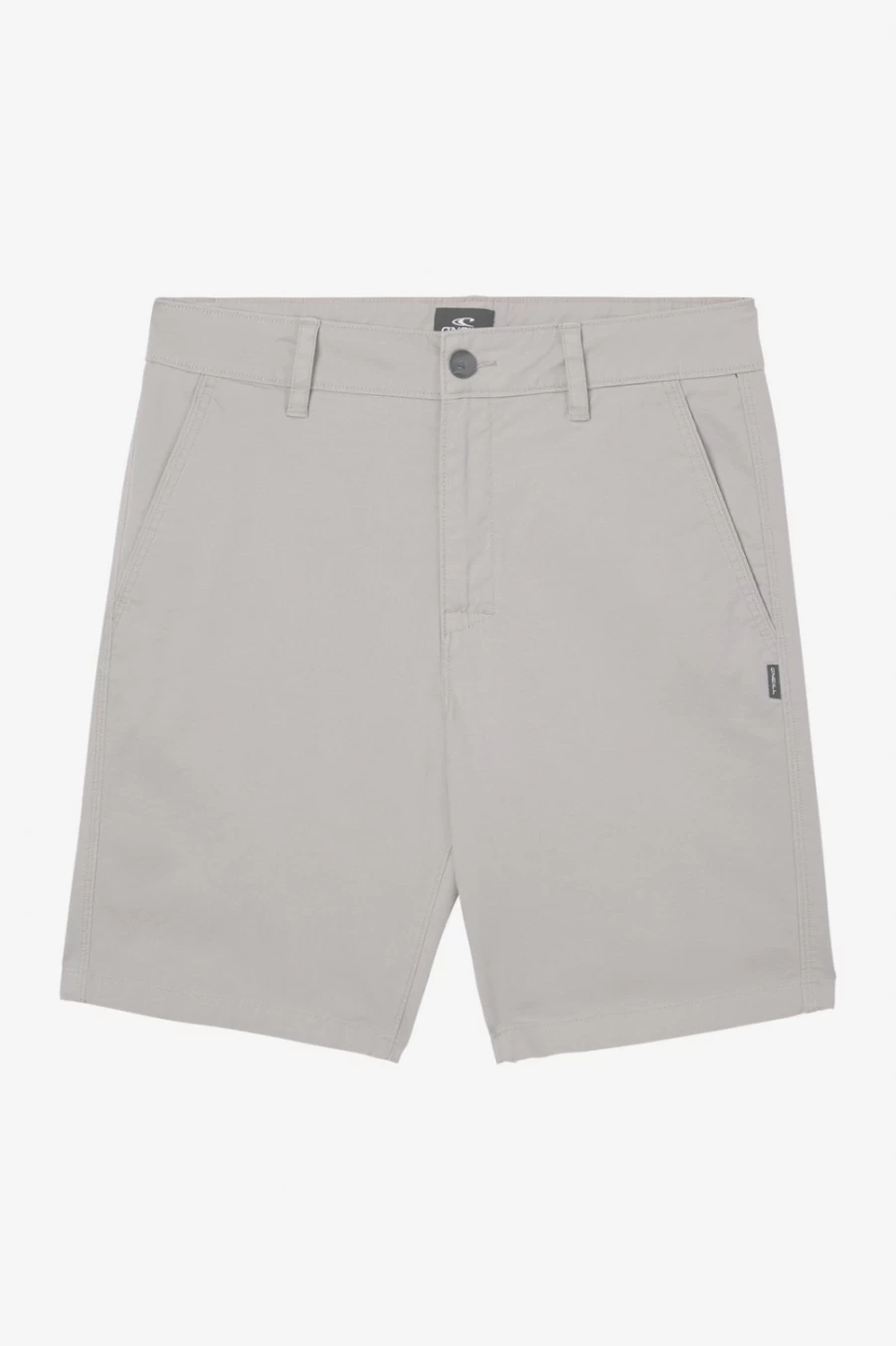 O'Neill Men's Light Grey Stretch Chino 20" Shorts