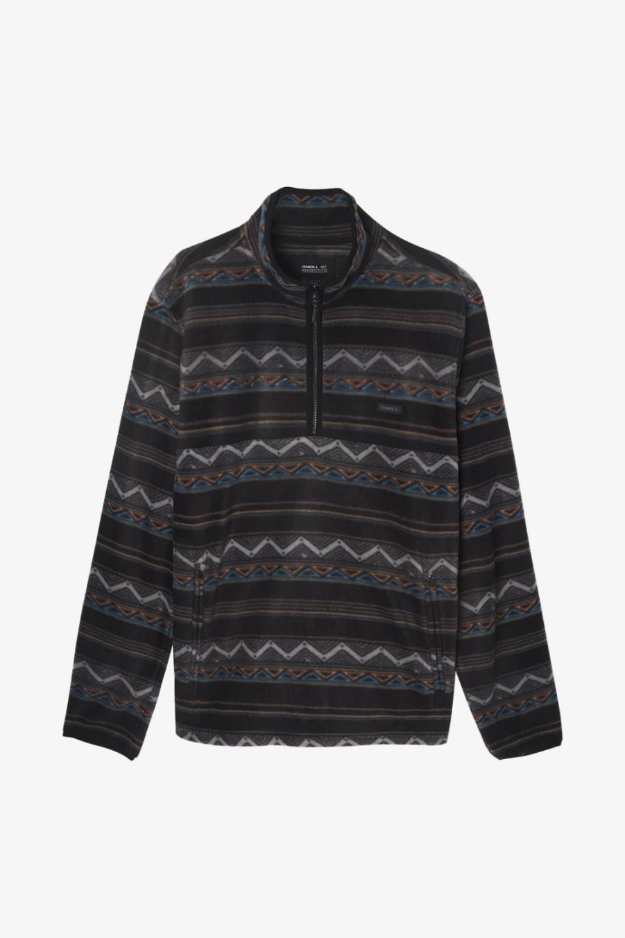 O'Neill Men's Trvlr Conway Black Fleece Jacket