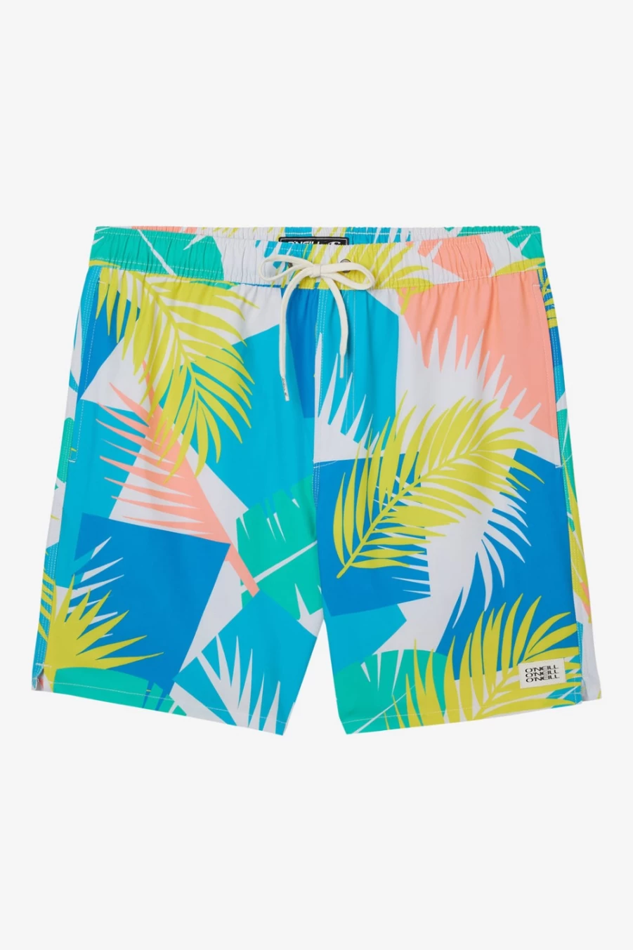 O'Neill Men's Hermosa Crew 17" Boardshorts in Cream Color