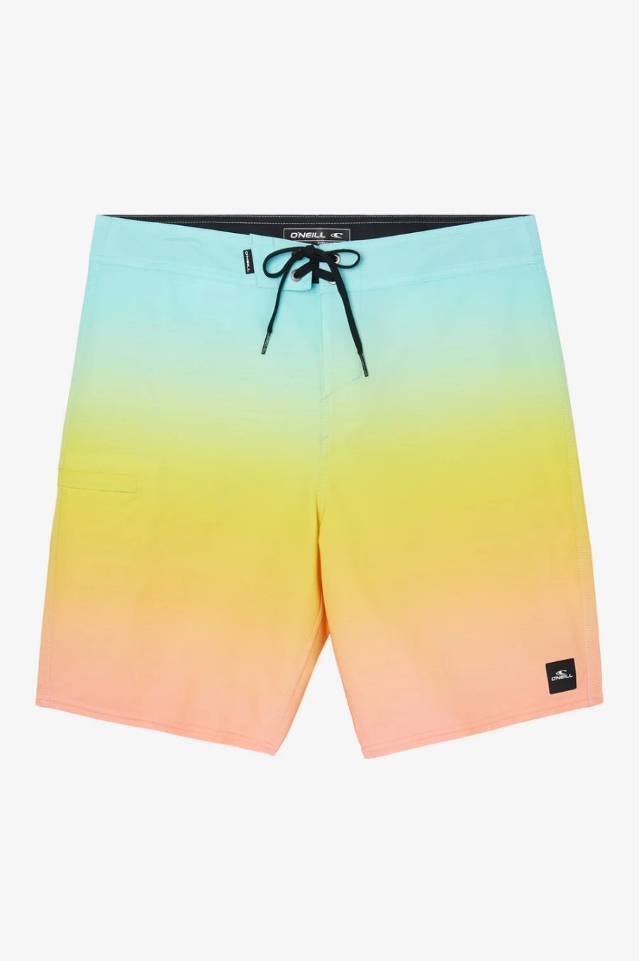 O'Neill Men's Hyperfreak Heat Fade 19" Multicolored Boardshorts
