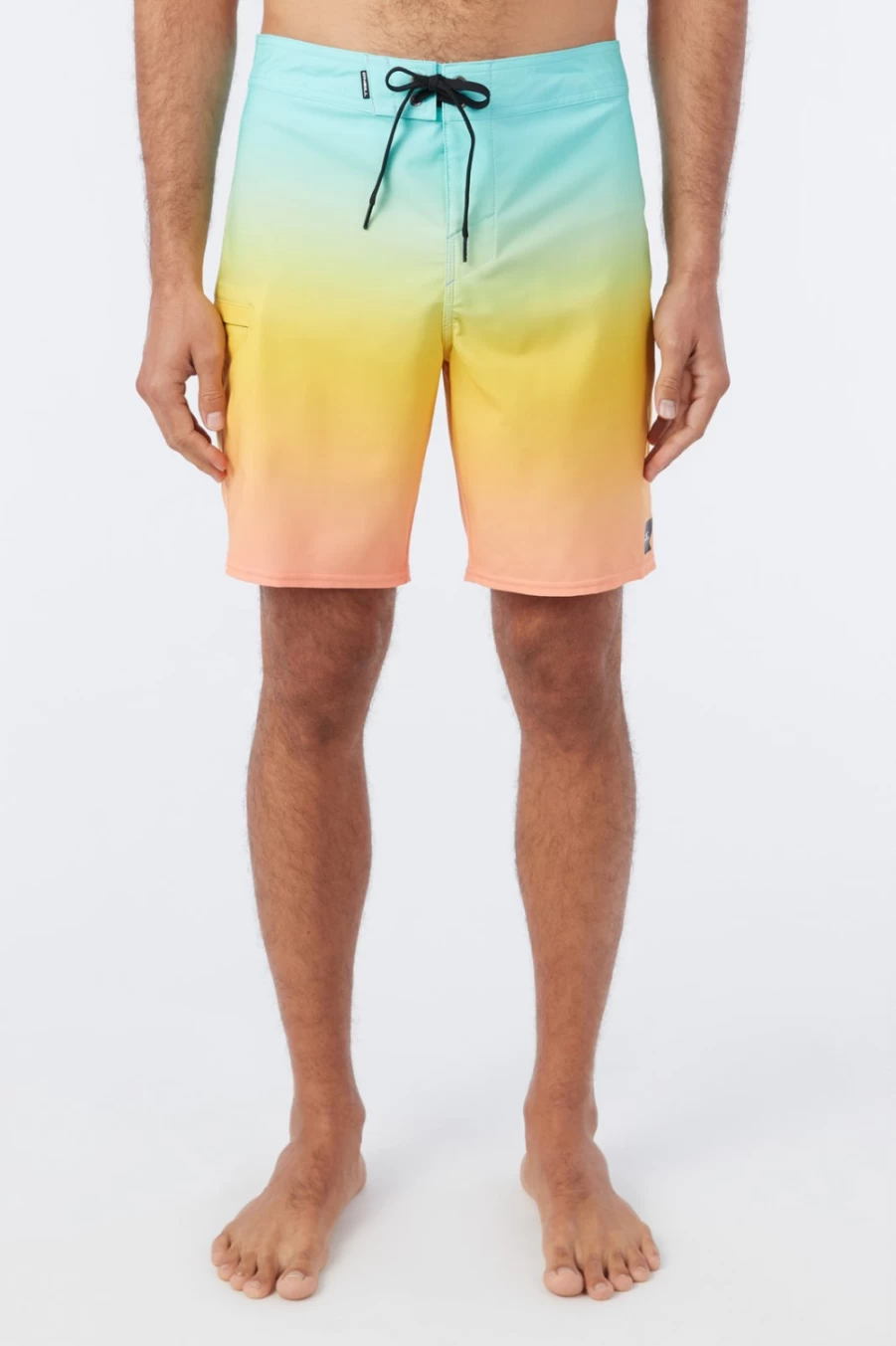 O'Neill Men's Hyperfreak Heat Fade 19" Multicolored Boardshorts