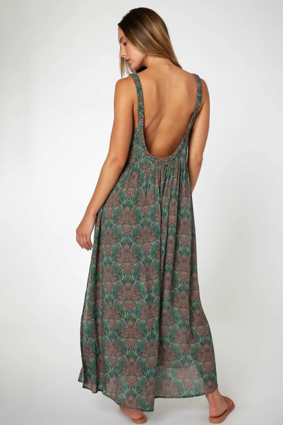 O'Neill Women's Bluegrass Dreamer Printed Cover-Up Swimsuit Beachwear
