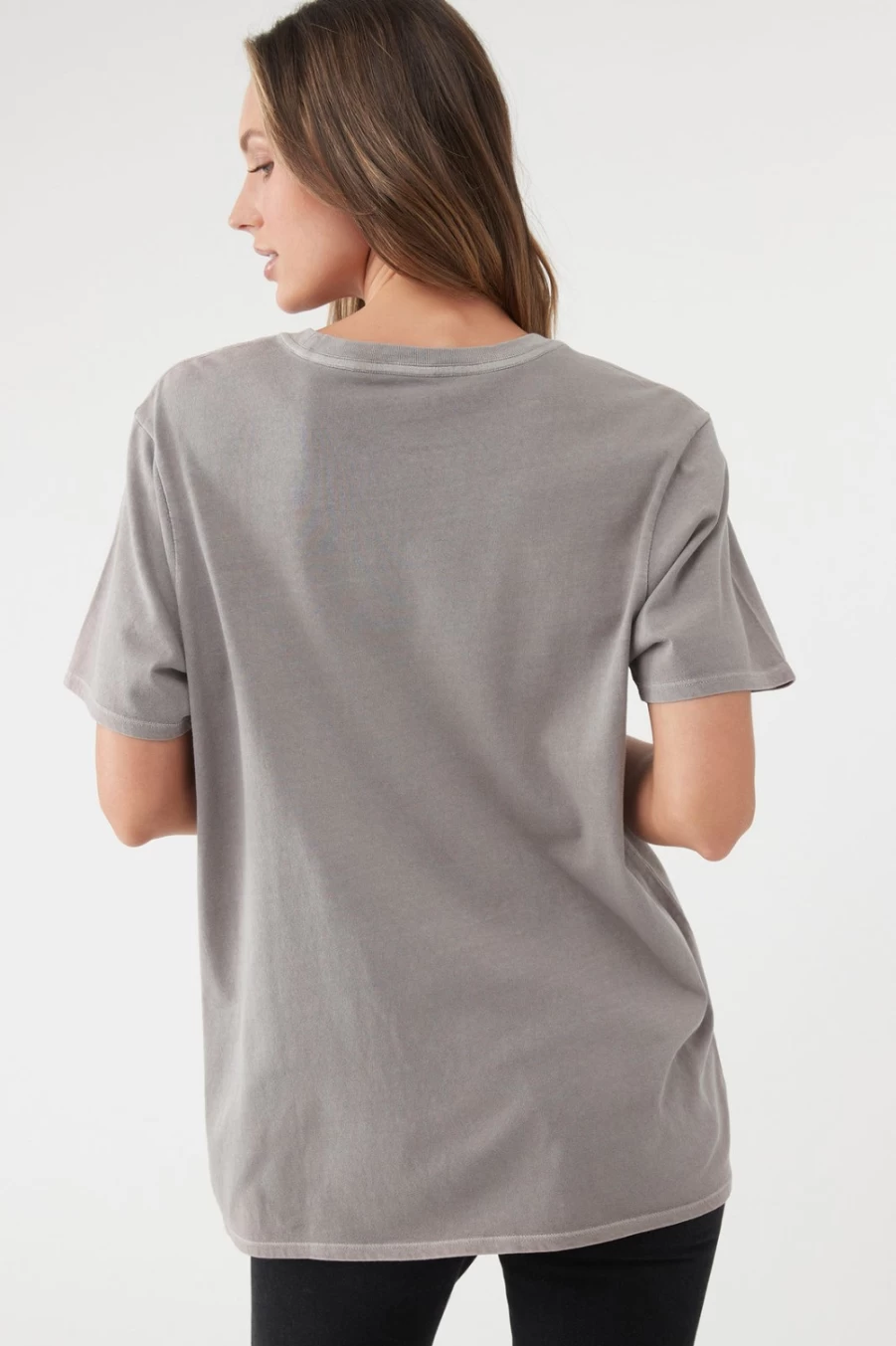 O'Neill Women's Lagoon Tee - Grey Casual Comfort T-Shirt
