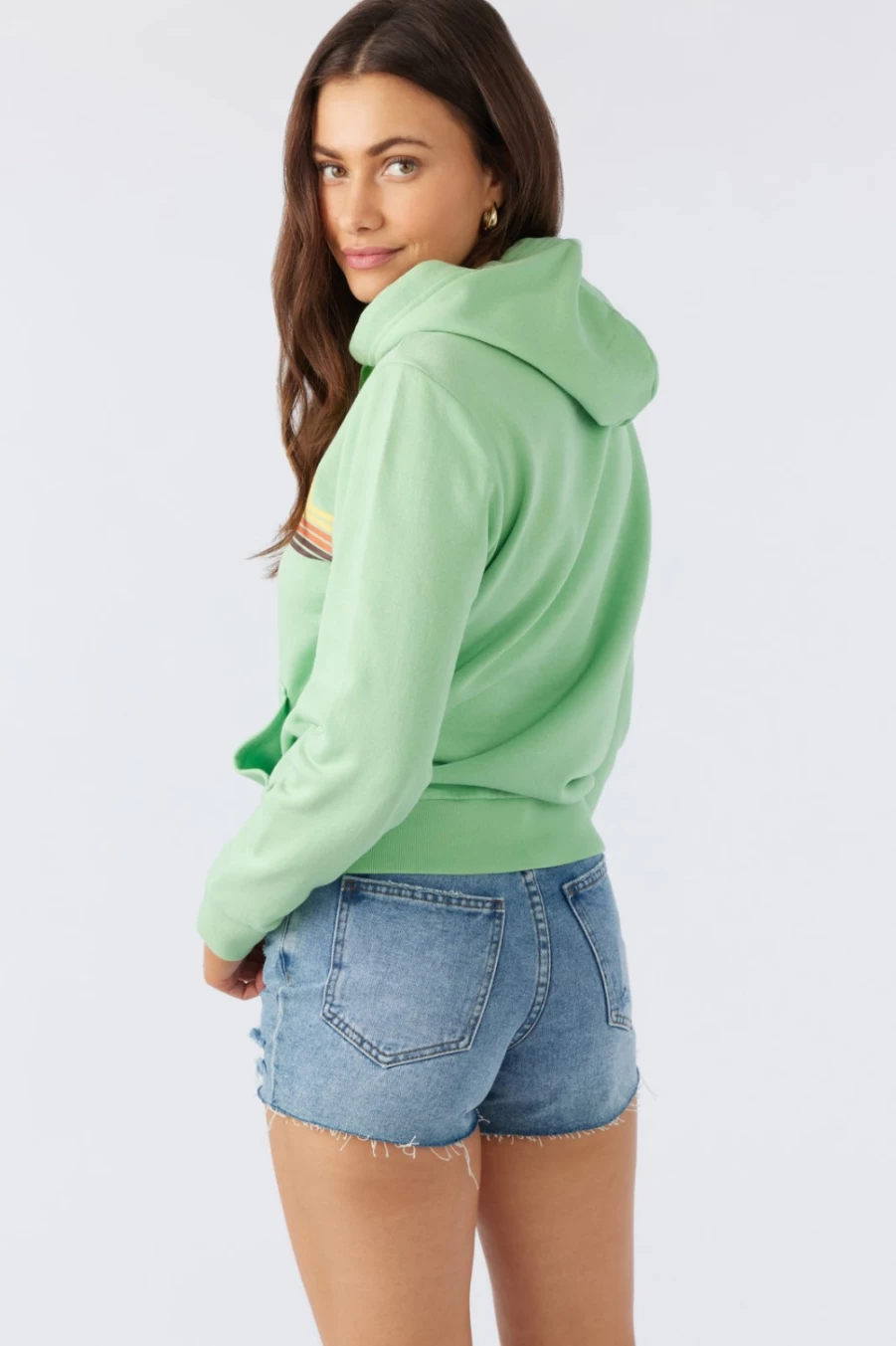 O'Neill Women's Offshore Fleece Jacket in Oasis Color - Warm & Comfortable