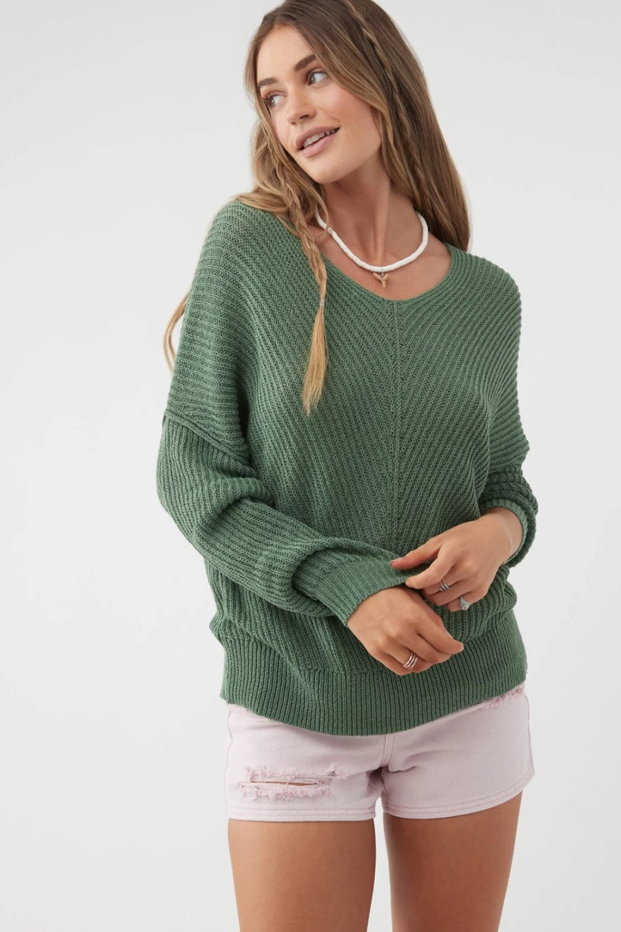 O'Neill Women's Moss High Tide Sweater - Comfortable & Stylish Pullover