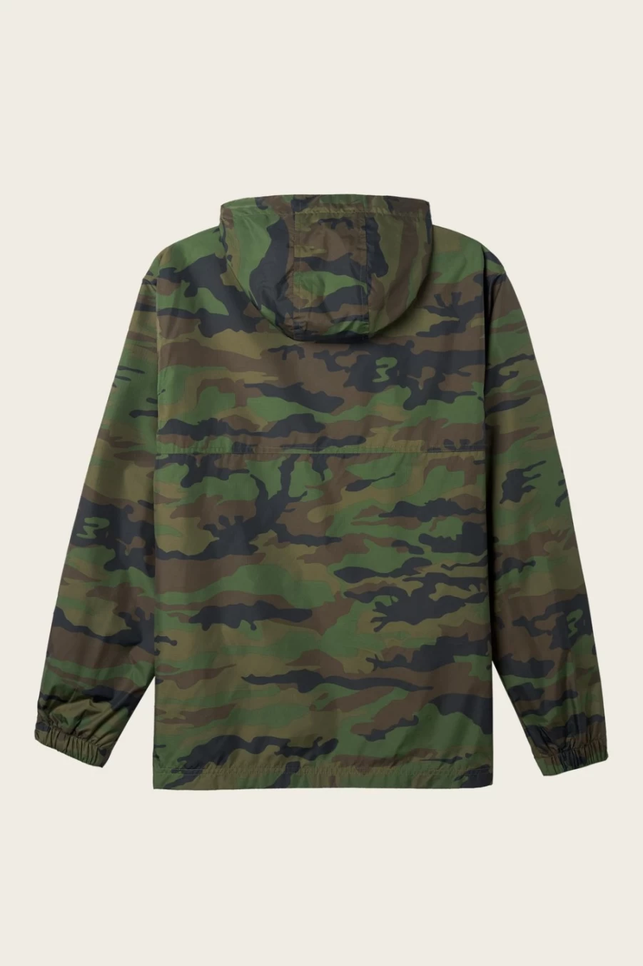 O'Neill Men's Nomadic Anorak Jacket in Camo - Outdoor Adventure Wear