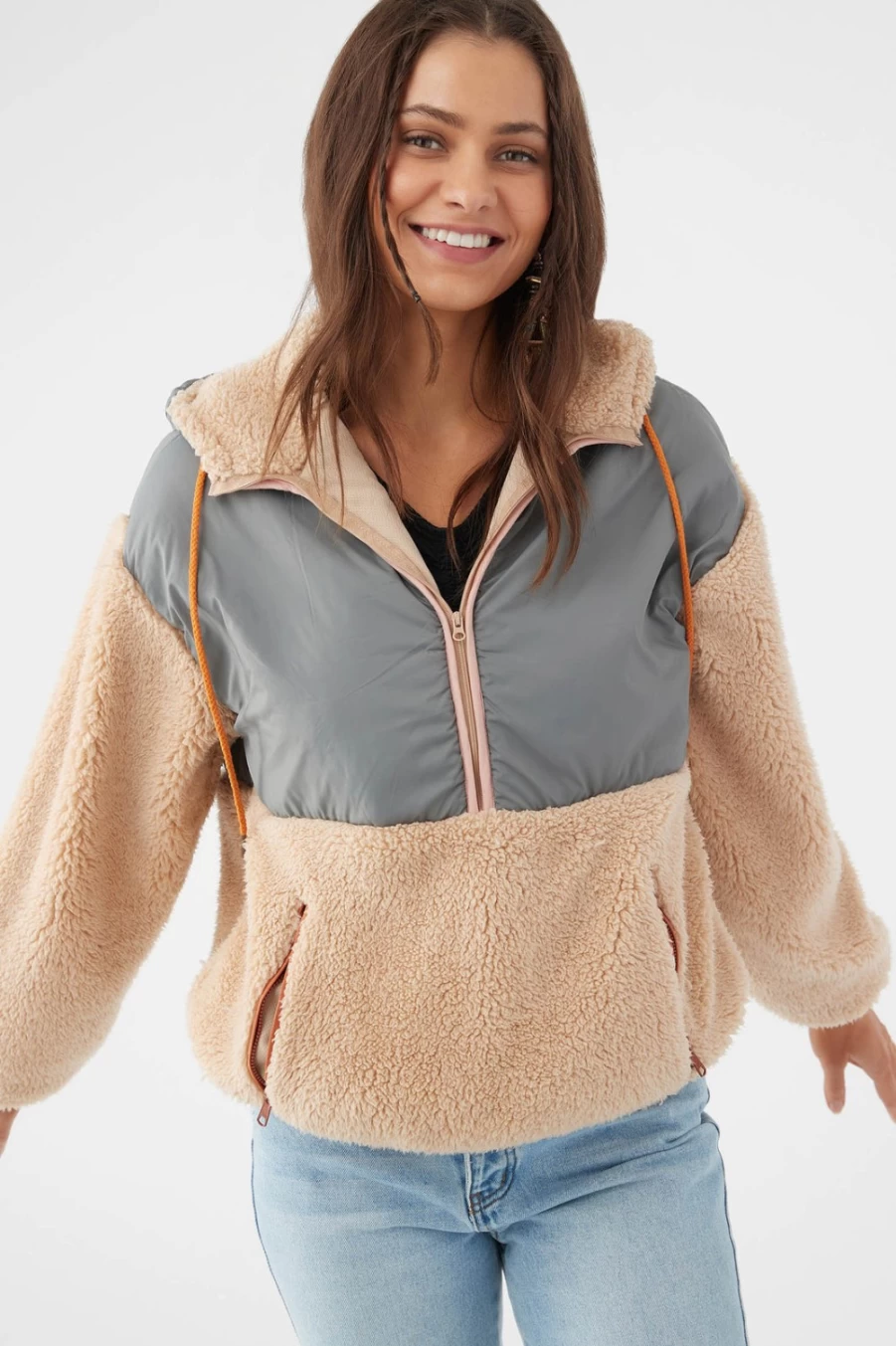 O'Neill Women's Irish Cream Seren Supercozy Pullover Sweater