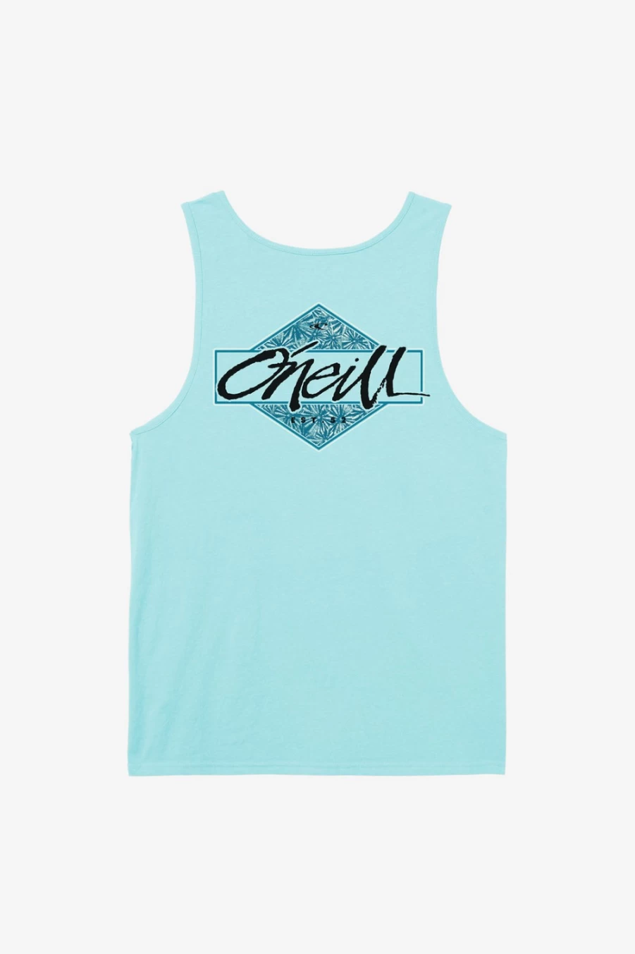 O'Neill Men's Turquoise Diamond Tank Top for Swim & Beachwear
