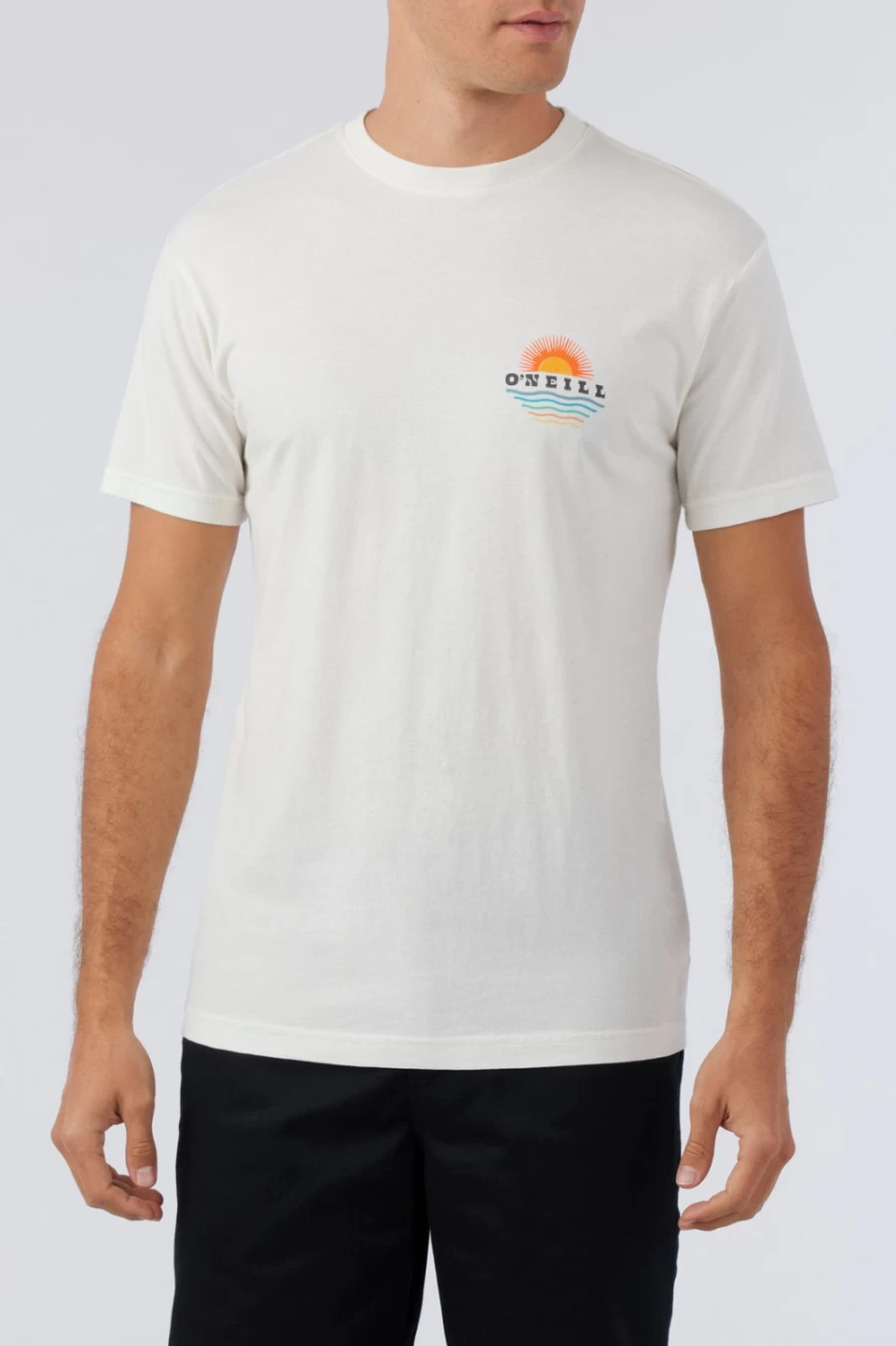 O'Neill Men's Above & Below Tee - Offwhite Casual T-Shirt