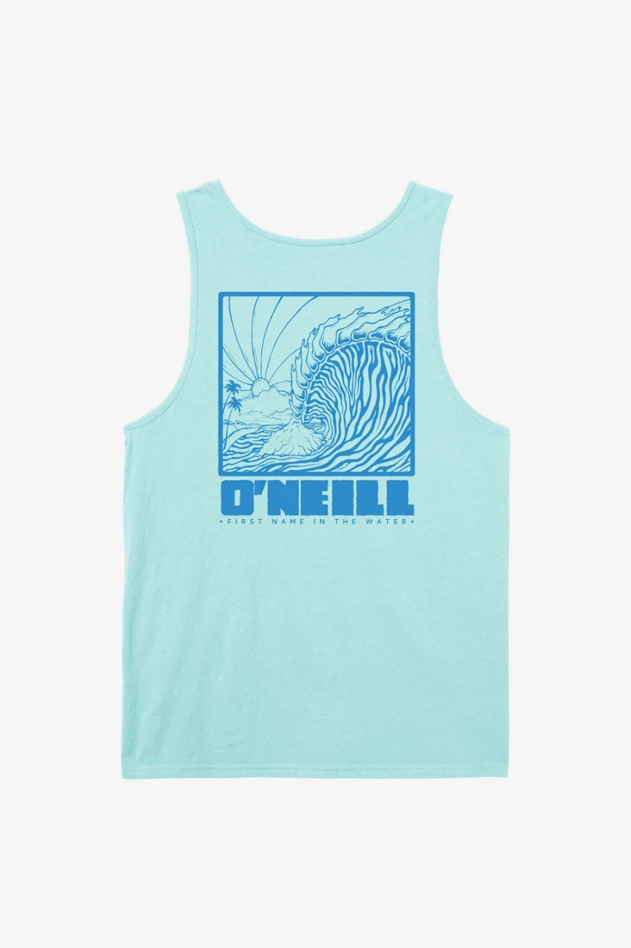 O'Neill Men's Tropo Tube Tank Top in Turquoise - Quick-Dry Performance Shirt