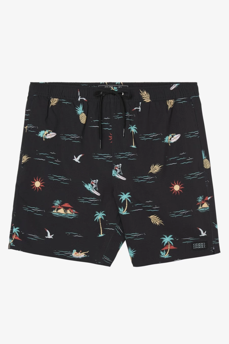 O'Neill Men's Hermosa 17" Boardshorts - Black2
