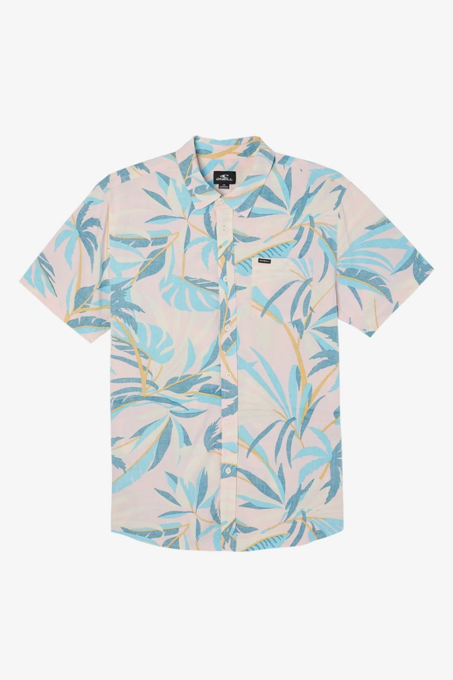 O'Neill Men's Eco Standard Shirt in Pinkdust - Sustainable Oasis Collection