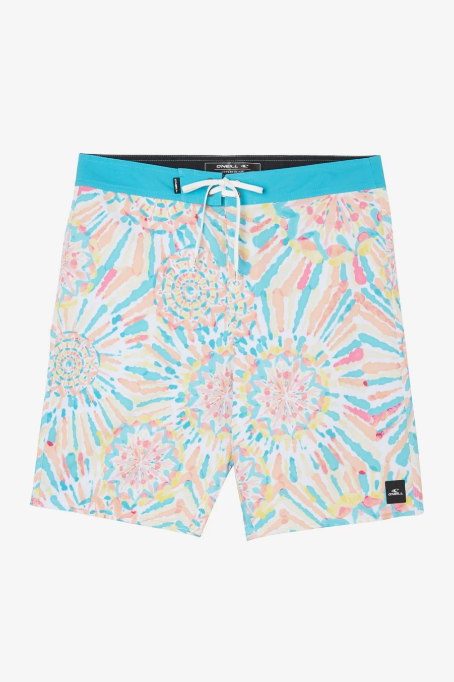 O'Neill Men's Hyperfreak Mysto 20" Boardshorts - White