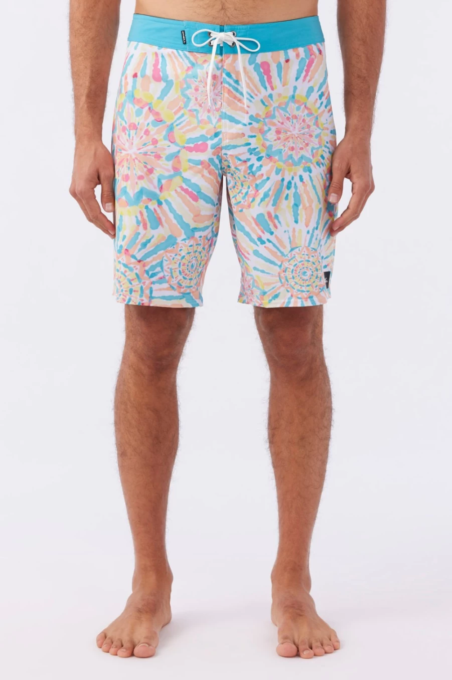 O'Neill Men's Hyperfreak Mysto 20" Boardshorts - White