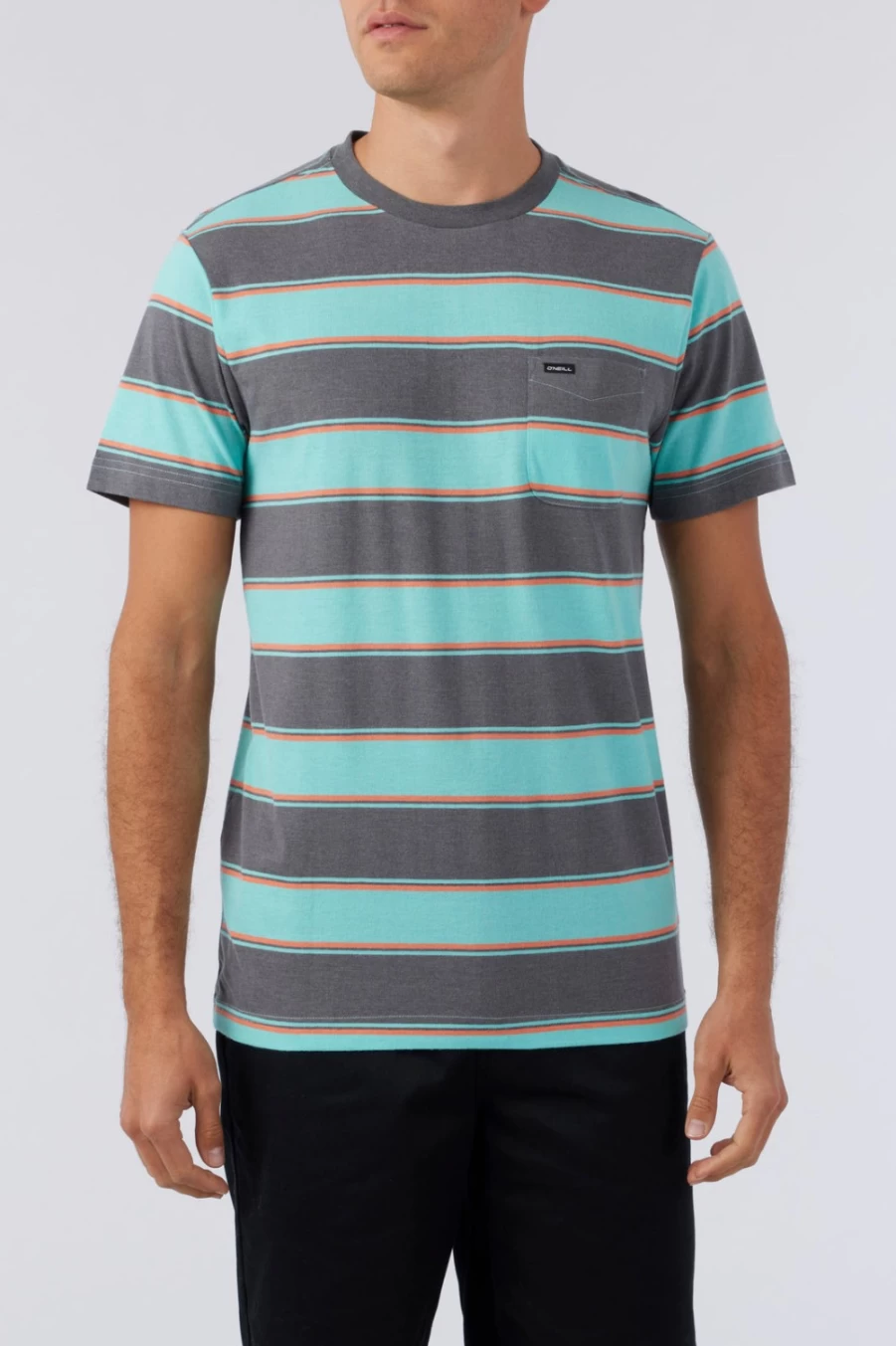 O'Neill Men's Grey Bolder Tee - Comfortable Casual T-Shirt