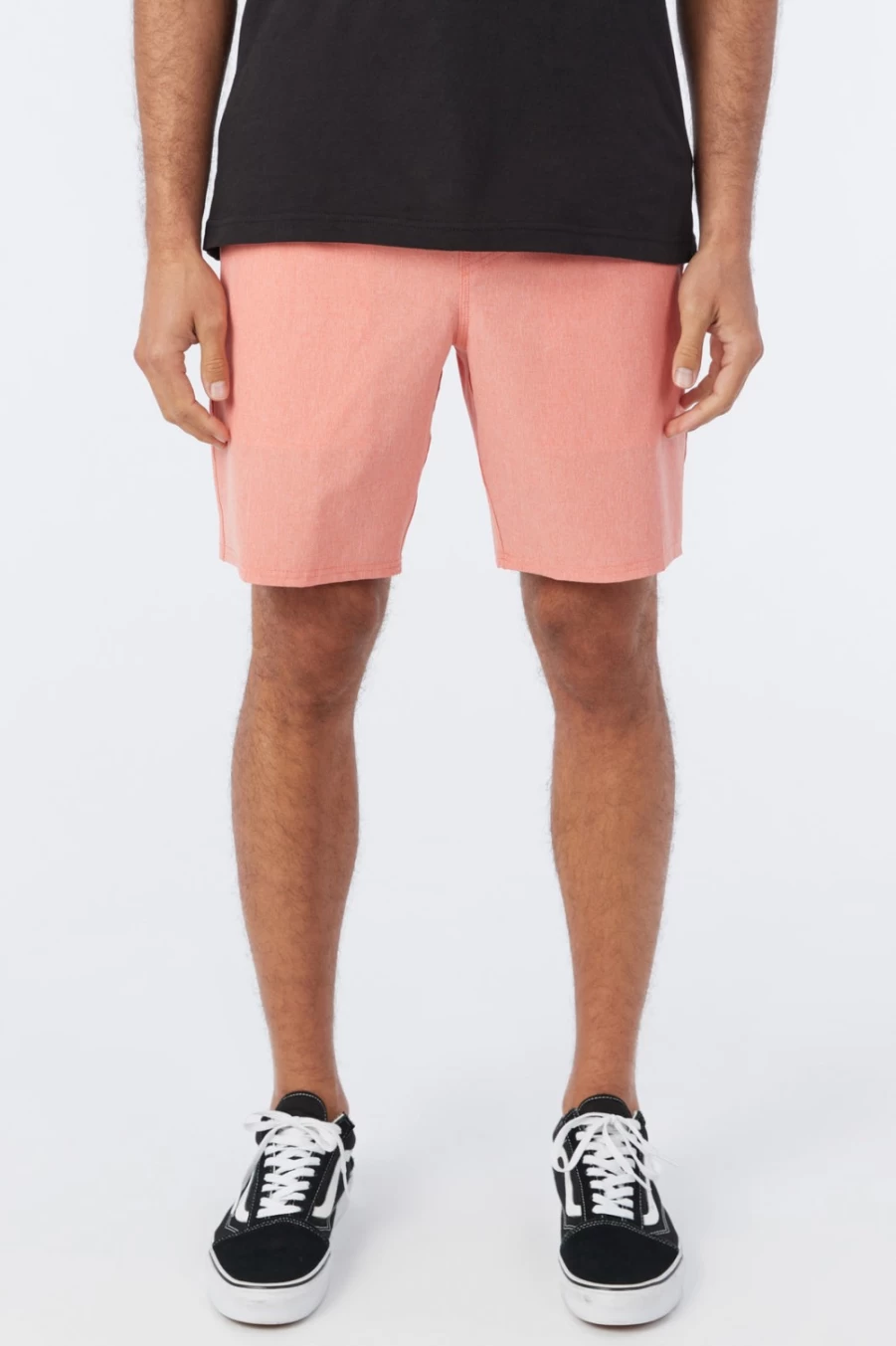 O'Neill Men's Reserve E-Waist 18" Hybrid Shorts in Coral
