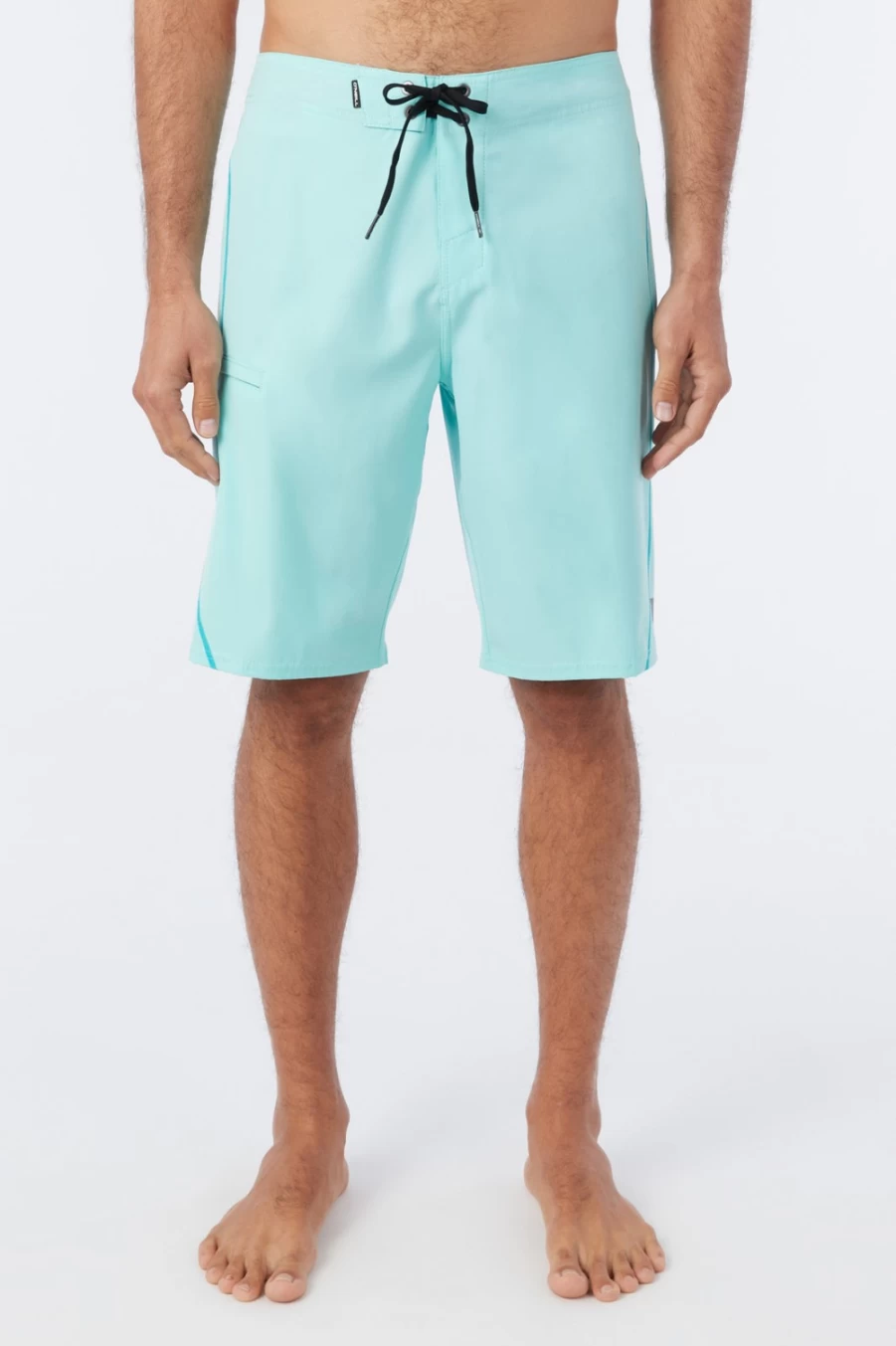 O'Neill Men's Hyperfreak Heat S-Seam Solid 21" Boardshorts - Turquoise