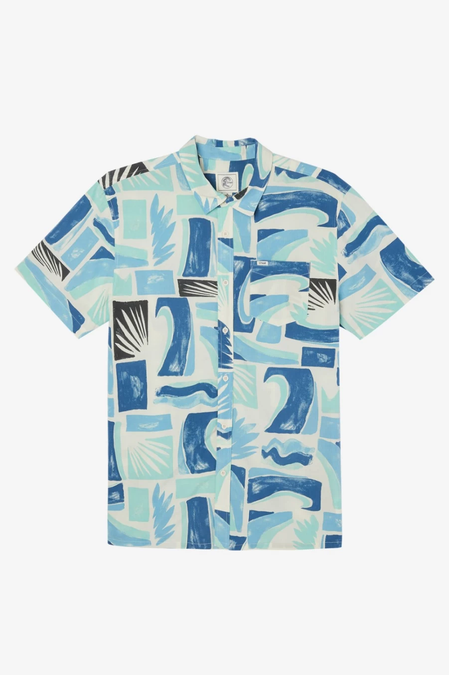 O'Neill Men's Eco Standard Shirt - Bluefade, Sustainable Casual Wear