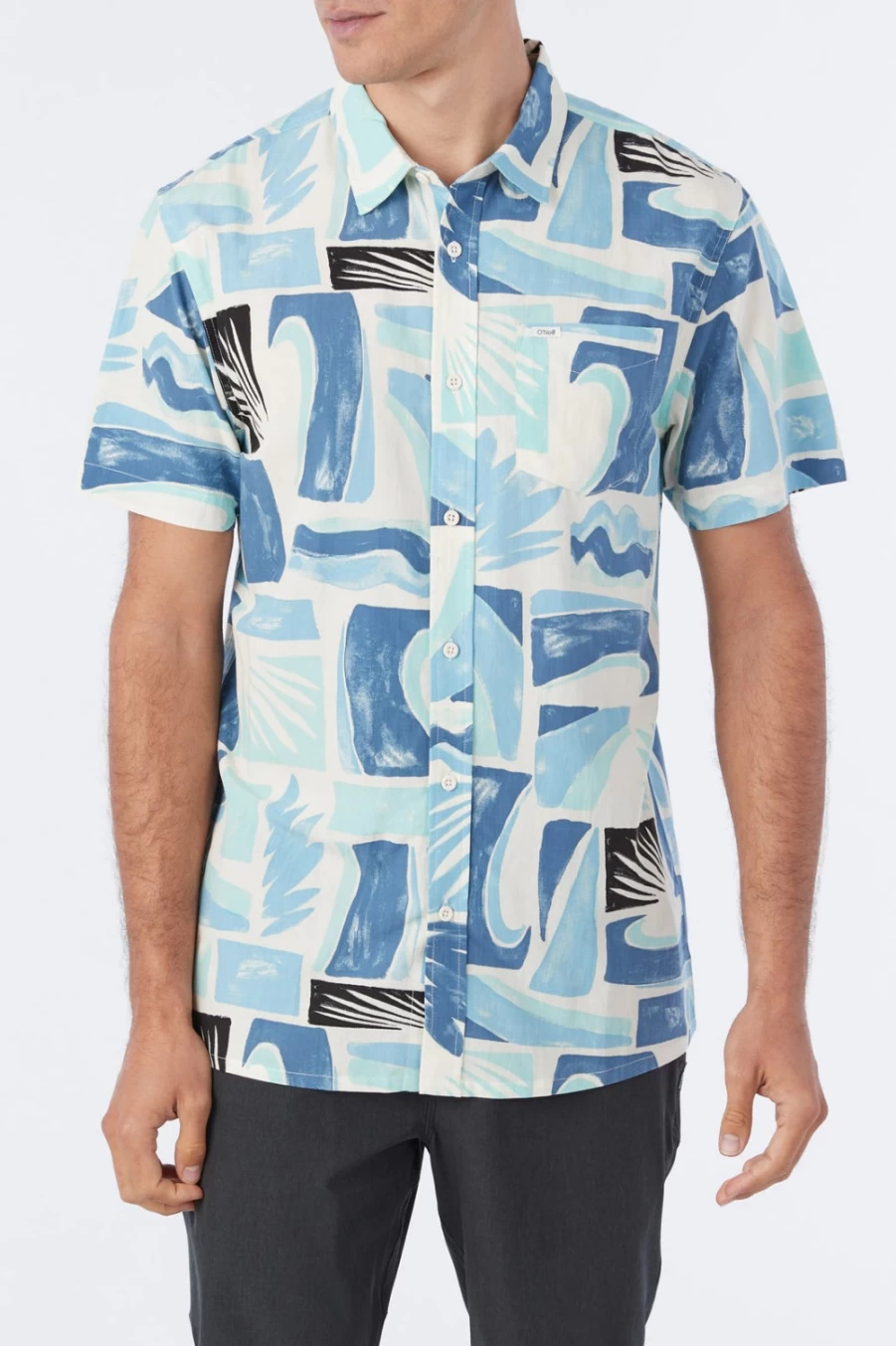 O'Neill Men's Eco Standard Shirt - Bluefade, Sustainable Casual Wear