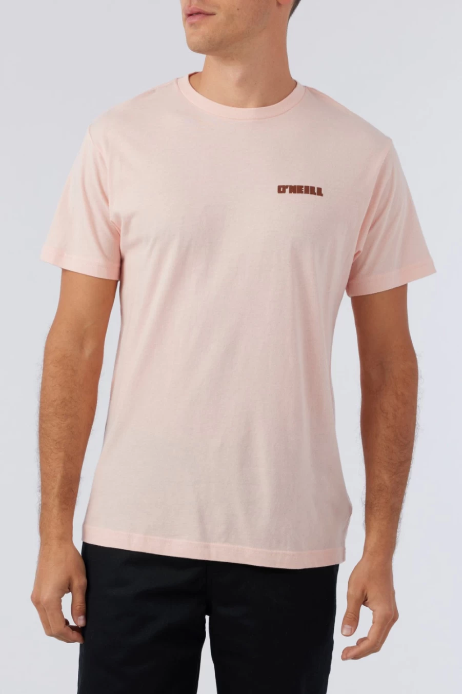 O'Neill Men's Tropo Tube Tee - Soft Pinkdust Casual T-Shirt