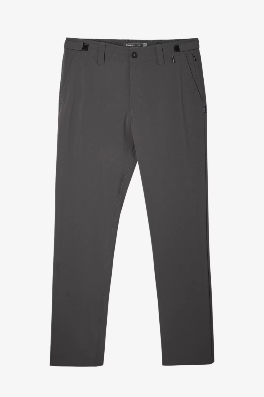 O'Neill Men's Trvlr Expedition Hybrid Pants in Graphite - Lightweight Travel & Adventure Trousers